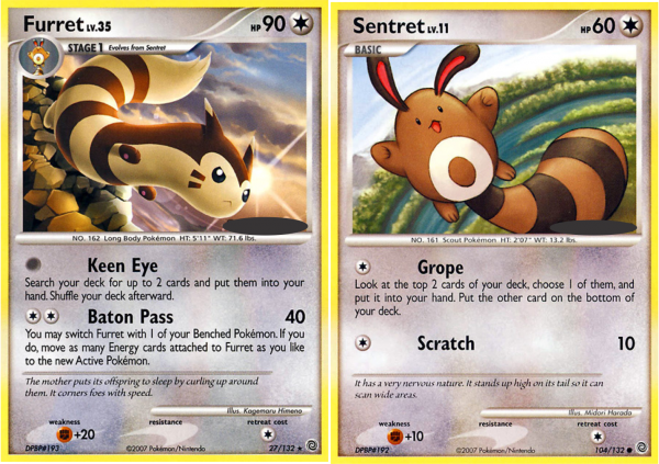 Combo Diamante e Pérola: Furret