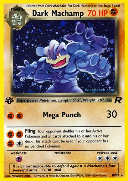 Dark Machamp Holo