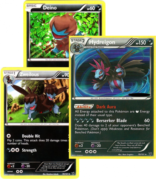 Combo Vitórias Nobres: Hydreigon (Holográfico)